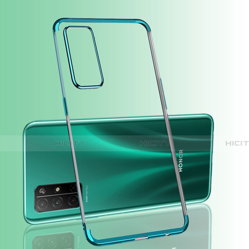 Coque Ultra Fine TPU Souple Housse Etui Transparente H03 pour Huawei Honor 30S Vert Plus