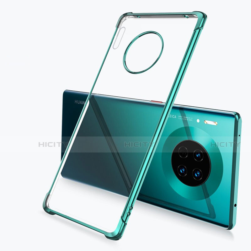 Coque Ultra Fine TPU Souple Housse Etui Transparente H03 pour Huawei Mate 30E Pro 5G Vert Plus