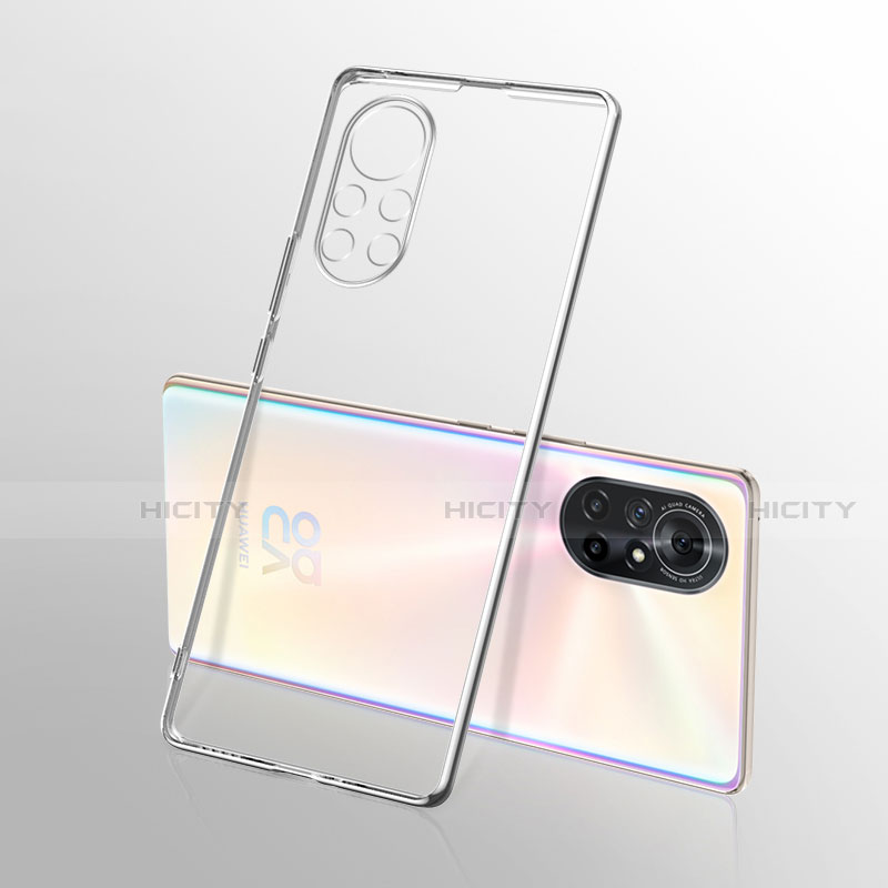 Coque Ultra Fine TPU Souple Housse Etui Transparente H03 pour Huawei Nova 8 5G Argent Plus