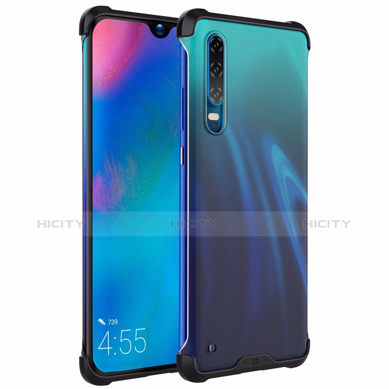 Coque Ultra Fine TPU Souple Housse Etui Transparente H03 pour Huawei P30 Noir Plus