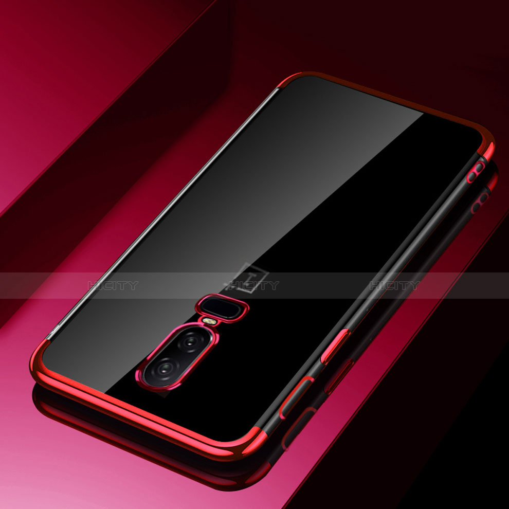 Coque Ultra Fine TPU Souple Housse Etui Transparente H03 pour OnePlus 6 Plus