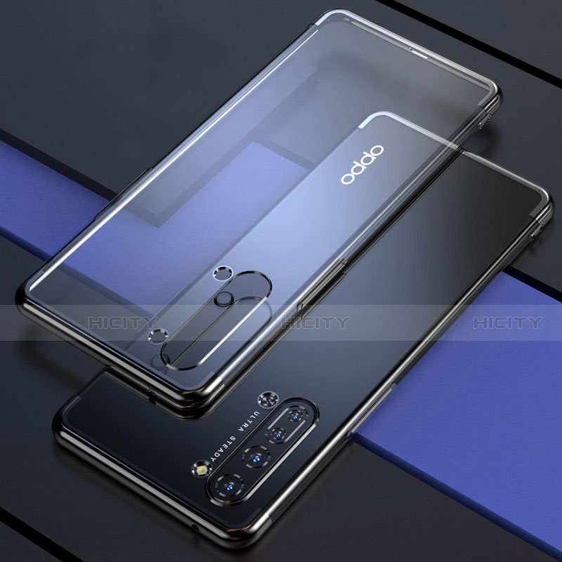 Coque Ultra Fine TPU Souple Housse Etui Transparente H03 pour Oppo K7 5G Noir Plus