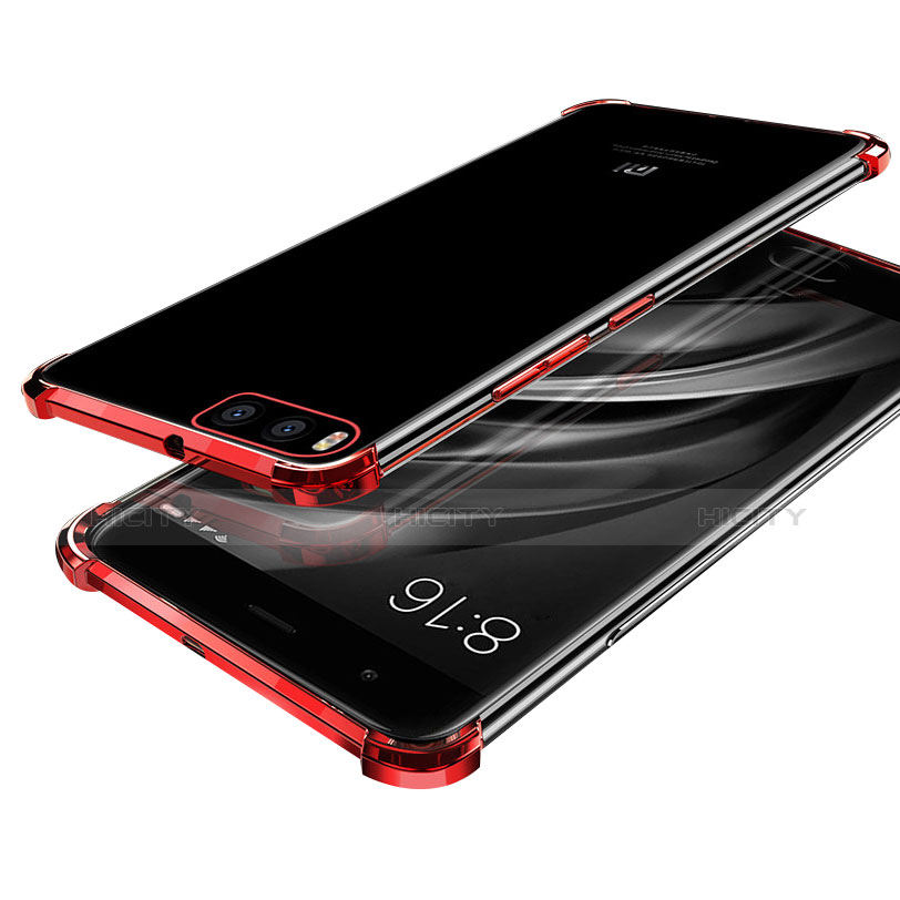 Coque Ultra Fine TPU Souple Housse Etui Transparente H03 pour Xiaomi Mi 6 Rouge Plus