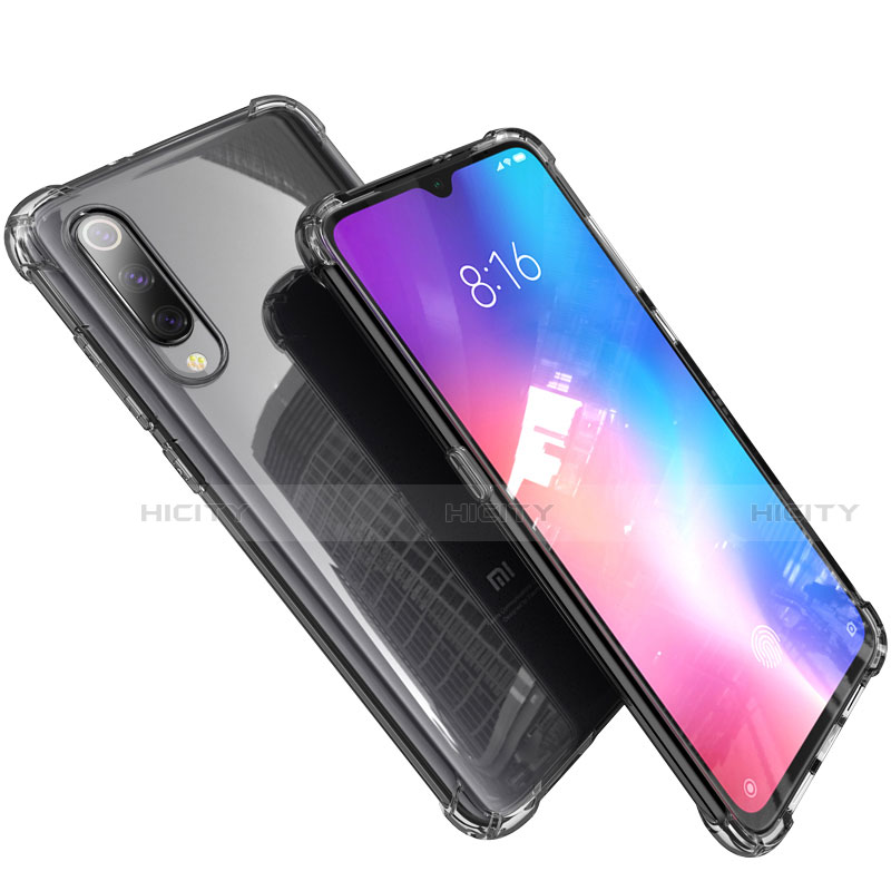 Coque Ultra Fine TPU Souple Housse Etui Transparente H03 pour Xiaomi Mi 9 Lite Gris Plus