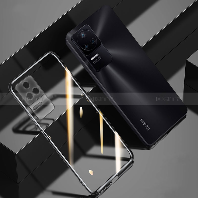 Coque Ultra Fine TPU Souple Housse Etui Transparente H03 pour Xiaomi Poco F4 5G Noir Plus