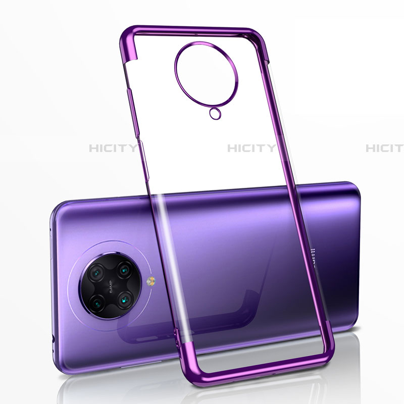 Coque Ultra Fine TPU Souple Housse Etui Transparente H03 pour Xiaomi Redmi K30 Pro 5G Violet Plus