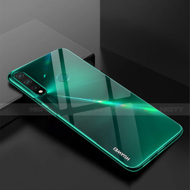 Coque Ultra Fine TPU Souple Housse Etui Transparente H04 pour Huawei Enjoy 10 Plus Vert Plus