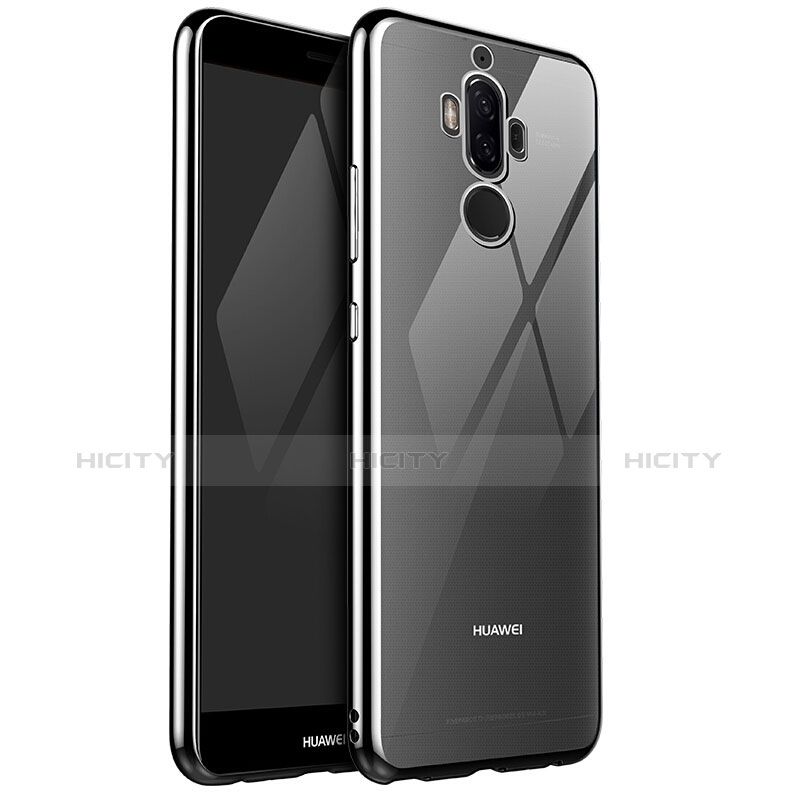 Coque Ultra Fine TPU Souple Housse Etui Transparente H04 pour Huawei Mate 9 Noir Plus