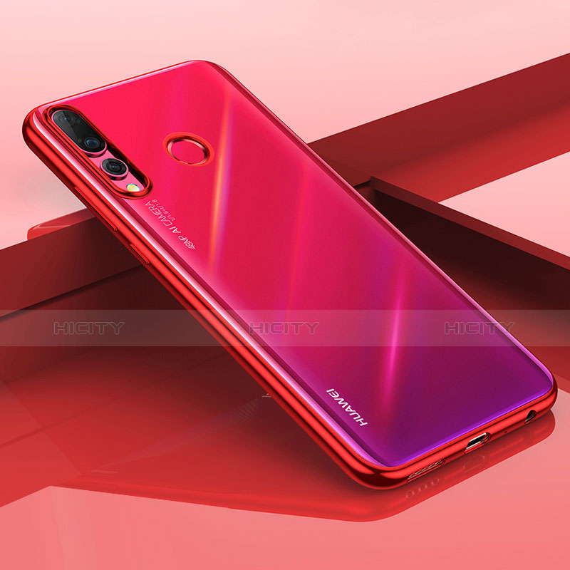 Coque Ultra Fine TPU Souple Housse Etui Transparente H04 pour Huawei Nova 4 Rouge Plus