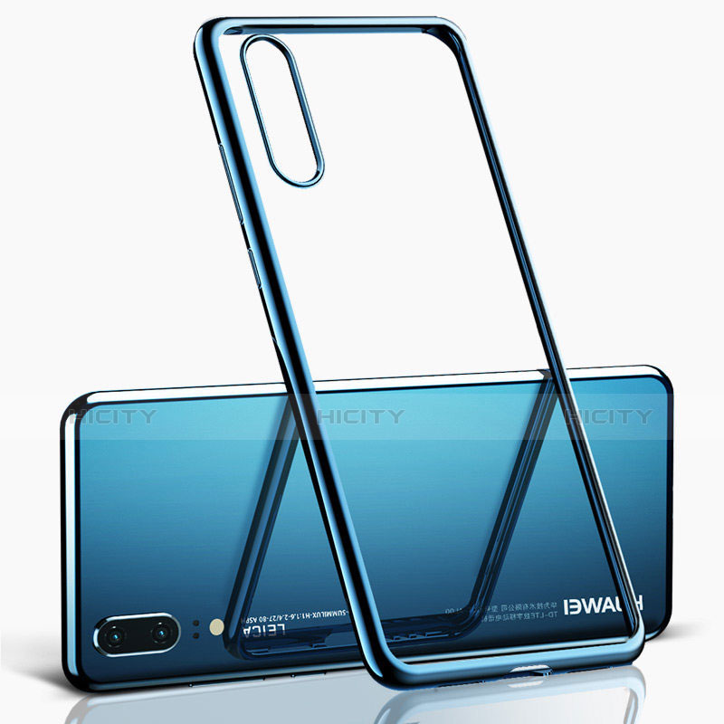 Coque Ultra Fine TPU Souple Housse Etui Transparente H04 pour Huawei P20 Plus