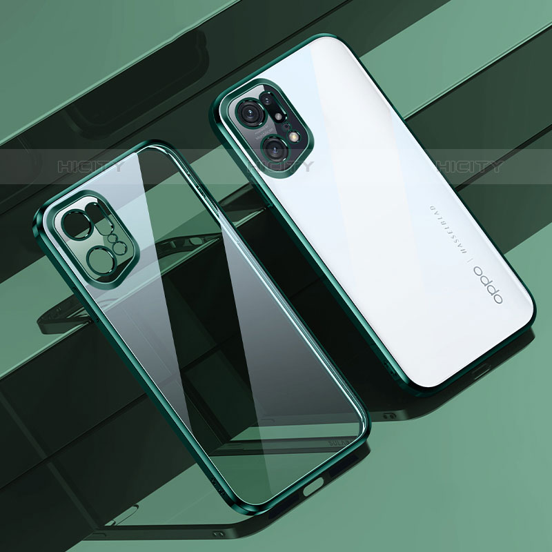 Coque Ultra Fine TPU Souple Housse Etui Transparente H04 pour Oppo Find X5 Pro 5G Plus