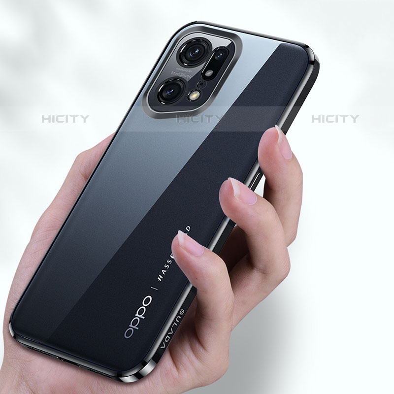 Coque Ultra Fine TPU Souple Housse Etui Transparente H04 pour Oppo Find X5 Pro 5G Plus