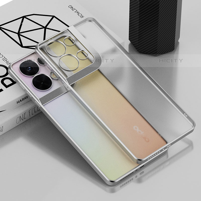 Coque Ultra Fine TPU Souple Housse Etui Transparente H04 pour Oppo Reno8 Pro 5G Plus