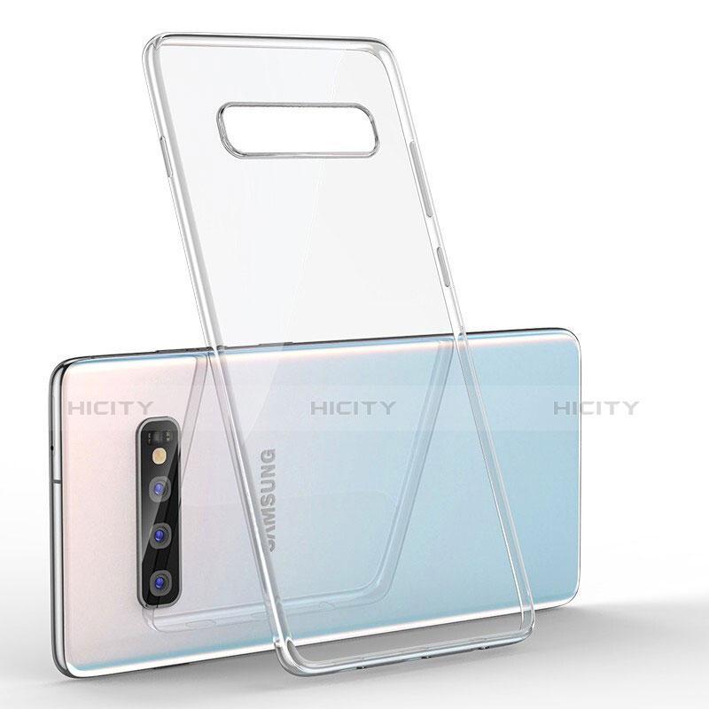 Coque Ultra Fine TPU Souple Housse Etui Transparente H04 pour Samsung Galaxy S10 Plus Clair Plus