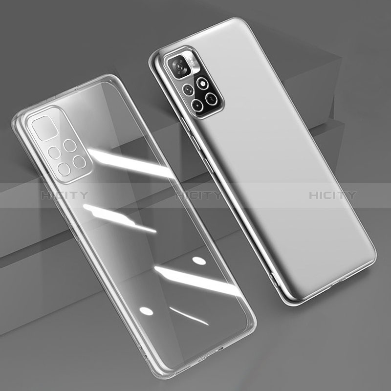 Coque Ultra Fine TPU Souple Housse Etui Transparente H04 pour Xiaomi Poco M4 Pro 5G Clair Plus