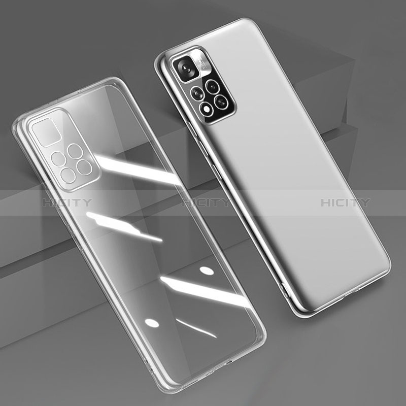 Coque Ultra Fine TPU Souple Housse Etui Transparente H04 pour Xiaomi Poco X4 NFC Clair Plus