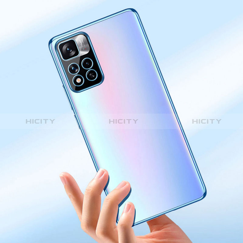 Coque Ultra Fine TPU Souple Housse Etui Transparente H04 pour Xiaomi Redmi Note 11 Pro+ Plus 5G Plus