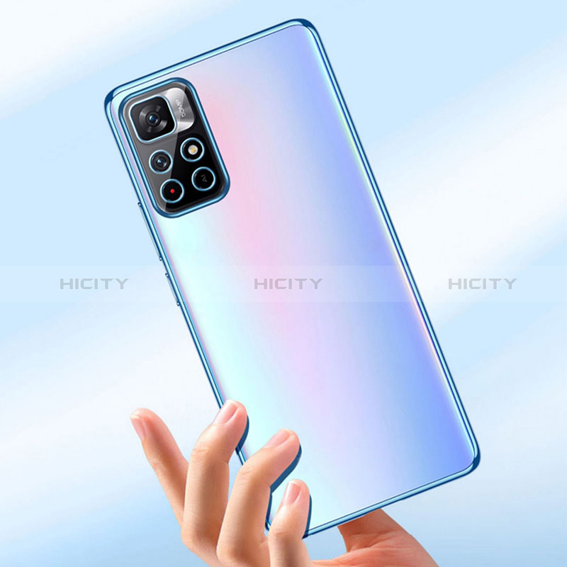 Coque Ultra Fine TPU Souple Housse Etui Transparente H04 pour Xiaomi Redmi Note 11S 5G Plus