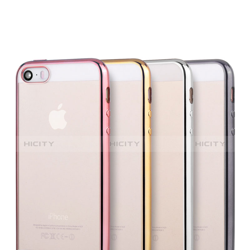 Coque Ultra Fine TPU Souple Housse Etui Transparente H05 pour Apple iPhone 5 Plus