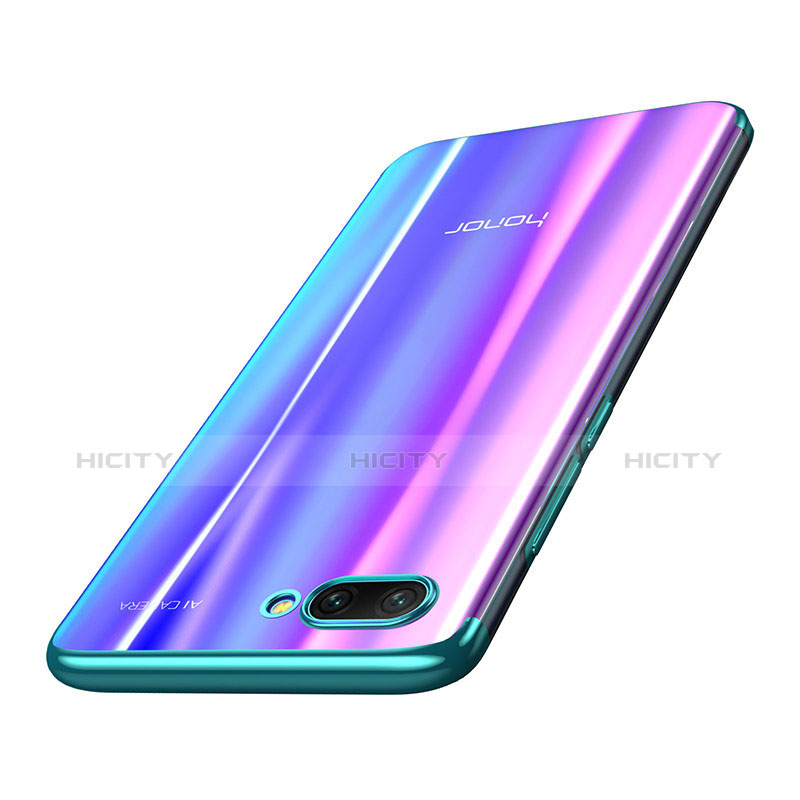 Coque Ultra Fine TPU Souple Housse Etui Transparente H05 pour Huawei Honor 10 Vert Plus