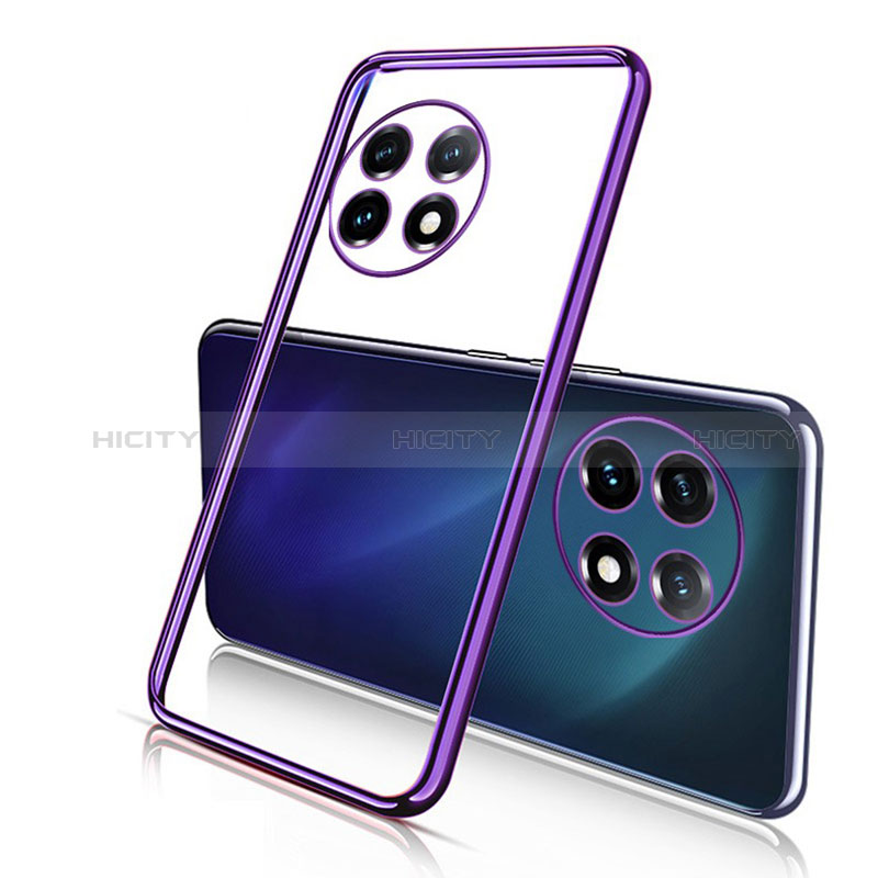 Coque Ultra Fine TPU Souple Housse Etui Transparente H05 pour OnePlus 11 5G Violet Plus