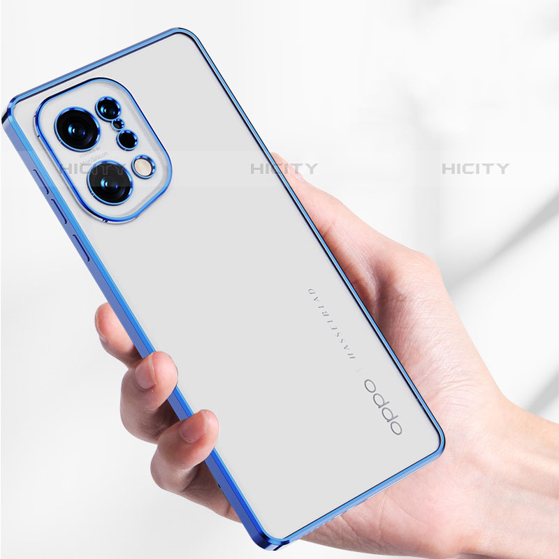 Coque Ultra Fine TPU Souple Housse Etui Transparente H05 pour Oppo Find X5 Pro 5G Plus