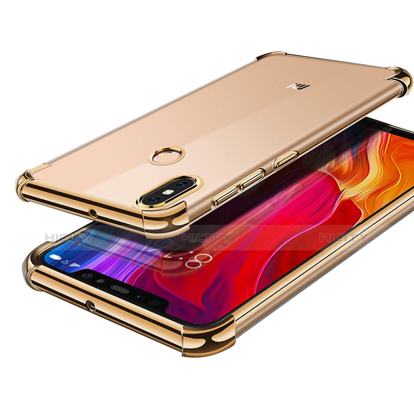 Coque Ultra Fine TPU Souple Housse Etui Transparente H05 pour Xiaomi Mi 8 Or Plus