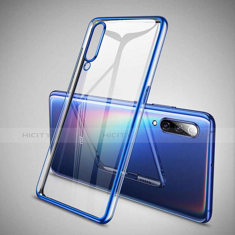 Coque Ultra Fine TPU Souple Housse Etui Transparente H05 pour Xiaomi Mi 9 Bleu Plus