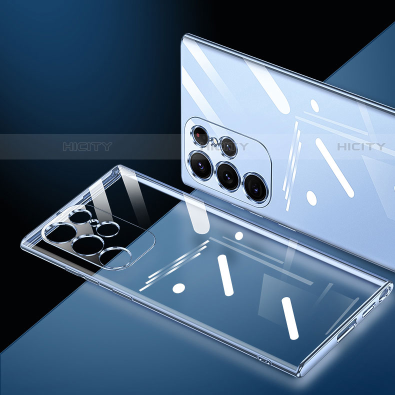 Coque Ultra Fine TPU Souple Housse Etui Transparente H06 pour Samsung Galaxy S22 Ultra 5G Plus