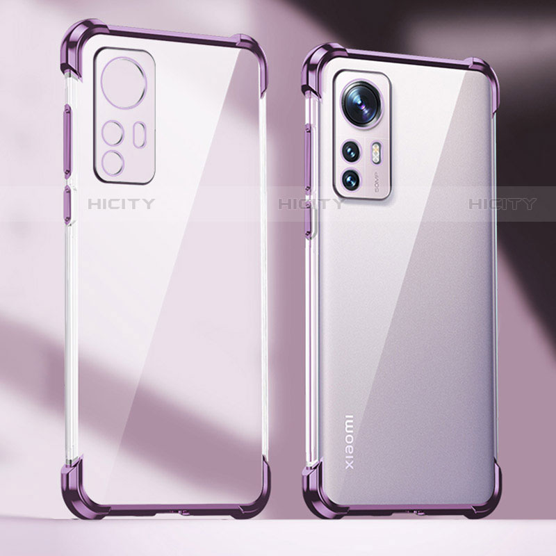 Coque Ultra Fine TPU Souple Housse Etui Transparente H06 pour Xiaomi Mi 12 Pro 5G Plus