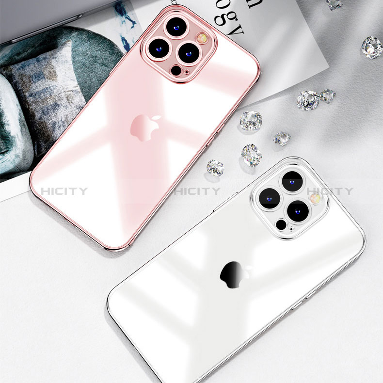 Coque Ultra Fine TPU Souple Housse Etui Transparente H07 pour Apple iPhone 14 Pro Max Plus