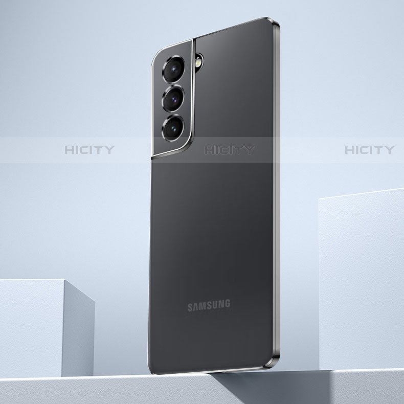 Coque Ultra Fine TPU Souple Housse Etui Transparente H07 pour Samsung Galaxy S23 5G Noir Plus