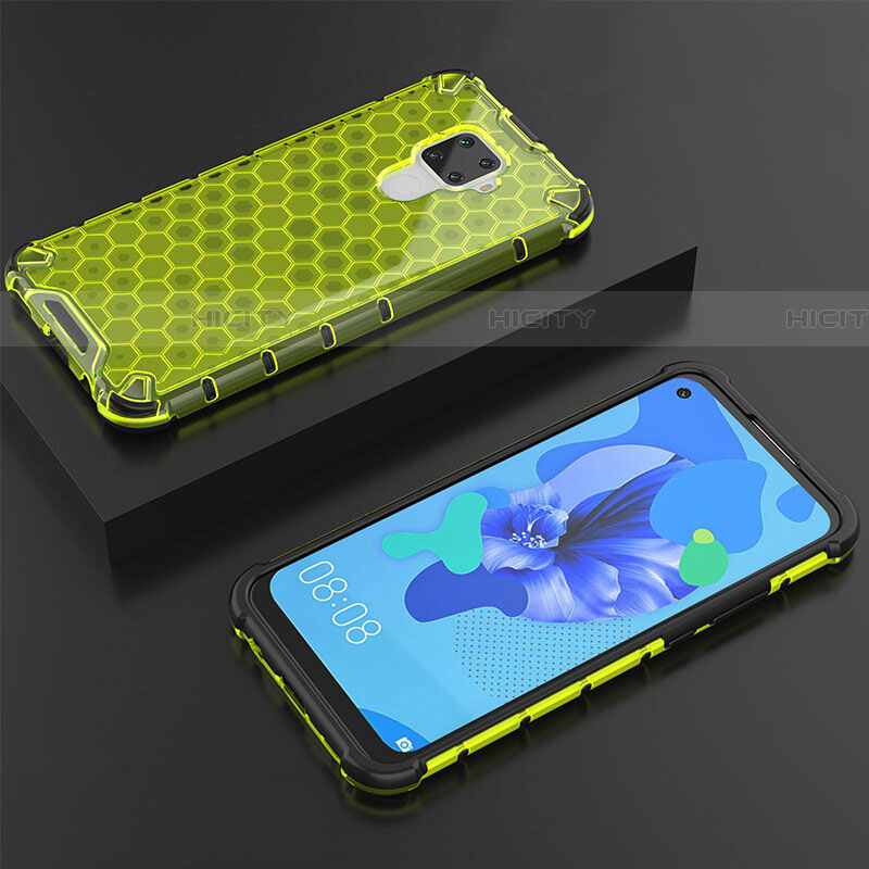 Coque Ultra Fine TPU Souple Housse Etui Transparente H08 pour Huawei Nova 5i Pro Vert Plus