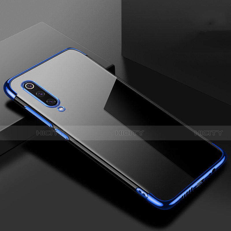 Coque Ultra Fine TPU Souple Housse Etui Transparente H08 pour Xiaomi Mi A3 Lite Bleu Plus