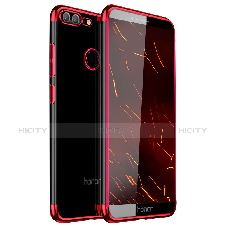 Coque Ultra Fine TPU Souple Housse Etui Transparente H16 pour Huawei Honor 9 Lite Rouge Plus