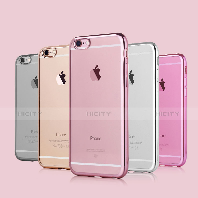 Coque Ultra Fine TPU Souple Housse Etui Transparente H17 pour Apple iPhone 6 Plus