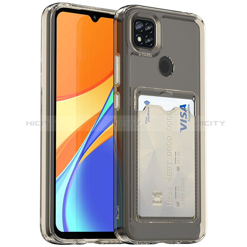 Coque Ultra Fine TPU Souple Housse Etui Transparente HD1 pour Xiaomi POCO C31 Gris Plus