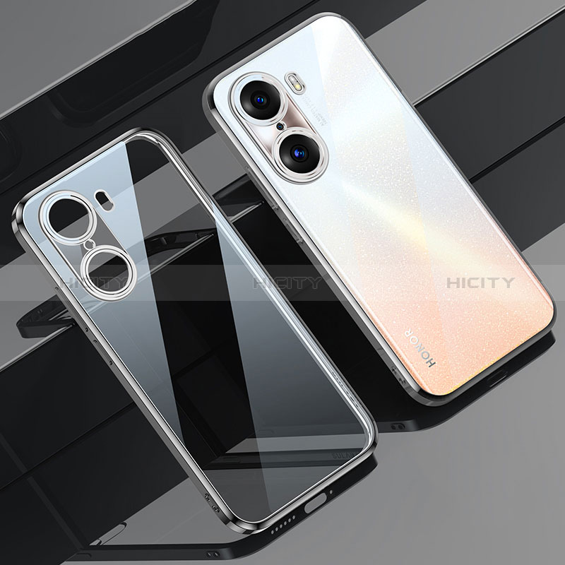 Coque Ultra Fine TPU Souple Housse Etui Transparente LD1 pour Huawei Honor 60 Pro 5G Argent Plus