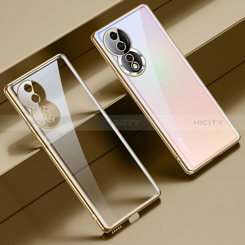 Coque Ultra Fine TPU Souple Housse Etui Transparente LD1 pour Huawei Honor 80 5G Or Plus