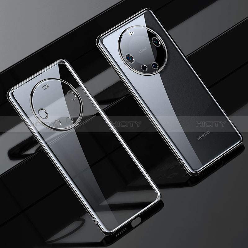 Coque Ultra Fine TPU Souple Housse Etui Transparente LD1 pour Huawei Mate 60 Pro Noir Plus