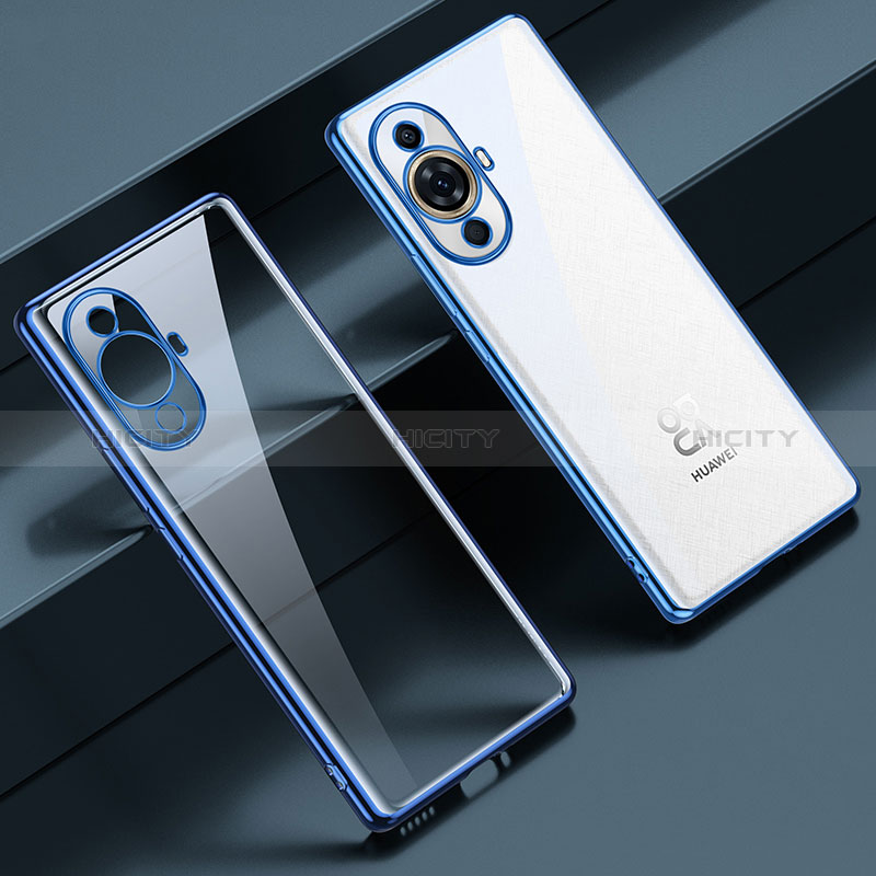 Coque Ultra Fine TPU Souple Housse Etui Transparente LD1 pour Huawei Nova 11 Ultra Bleu Plus