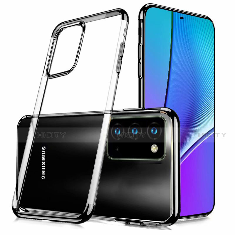 Coque Ultra Fine TPU Souple Housse Etui Transparente N02 pour Samsung Galaxy Note 20 5G Noir Plus