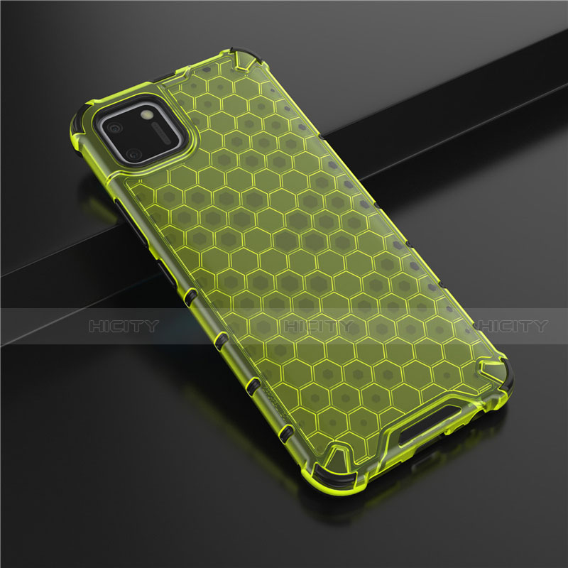 Coque Ultra Fine TPU Souple Housse Etui Transparente P01 pour Realme C11 Vert Plus