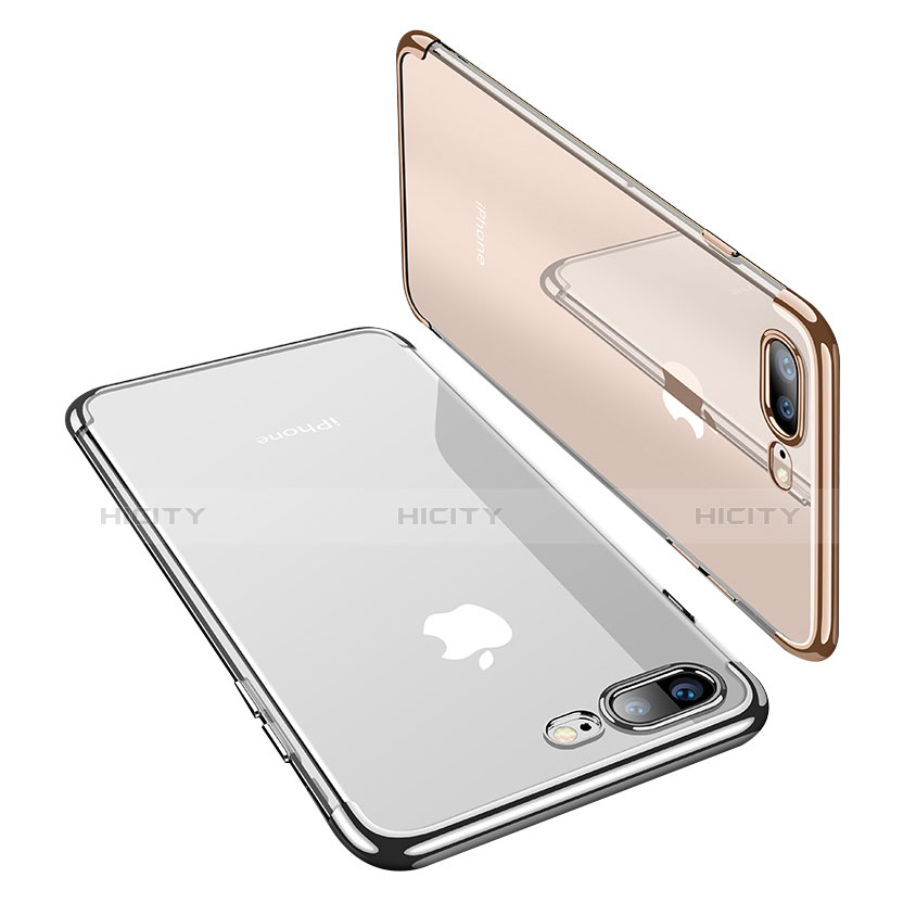 Coque Ultra Fine TPU Souple Housse Etui Transparente Q05 pour Apple iPhone 8 Plus Plus