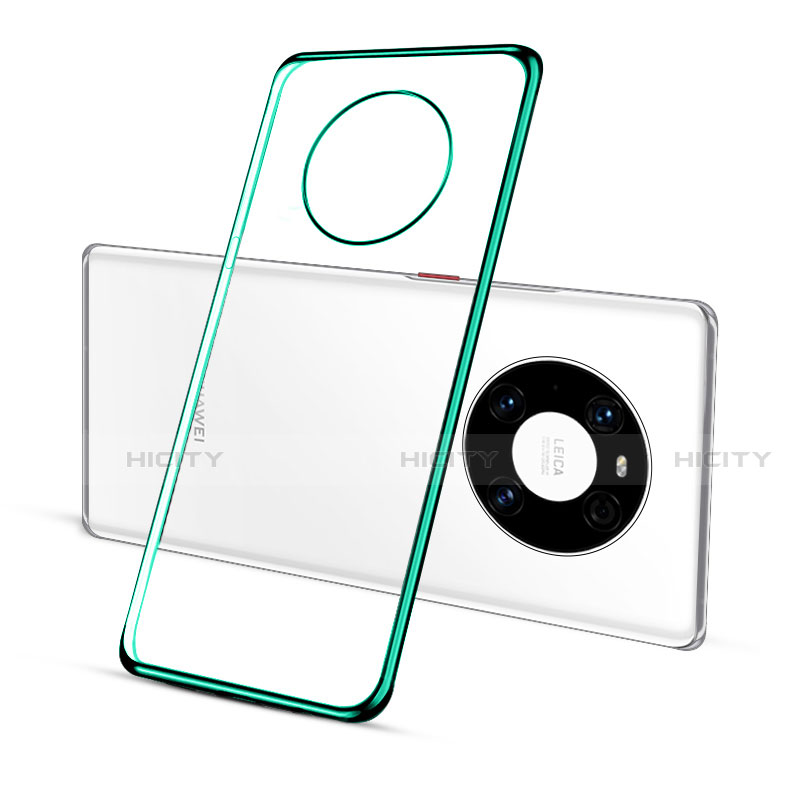 Coque Ultra Fine TPU Souple Housse Etui Transparente S01 pour Huawei Mate 40E Pro 4G Vert Plus