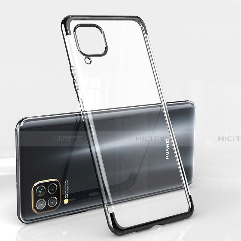 Coque Ultra Fine TPU Souple Housse Etui Transparente S01 pour Huawei Nova 6 SE Noir Plus