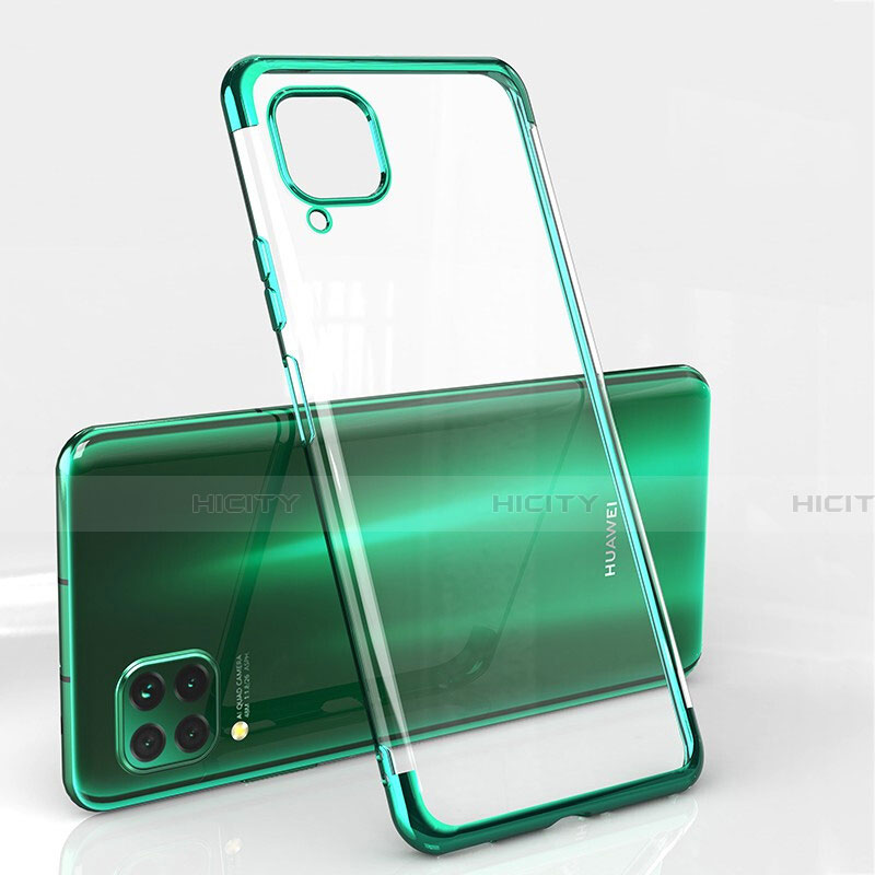 Coque Ultra Fine TPU Souple Housse Etui Transparente S01 pour Huawei Nova 6 SE Vert Plus