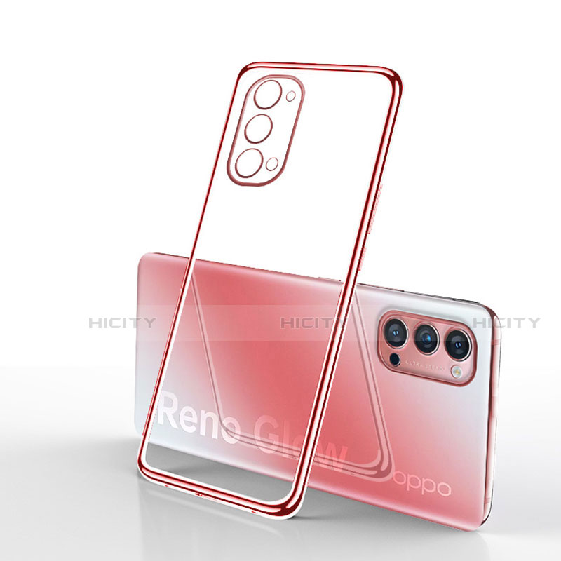 Coque Ultra Fine TPU Souple Housse Etui Transparente S01 pour Oppo Reno4 5G Plus