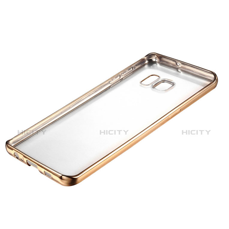 Coque Ultra Fine TPU Souple Housse Etui Transparente S01 pour Samsung Galaxy S6 Edge+ Plus SM-G928F Plus