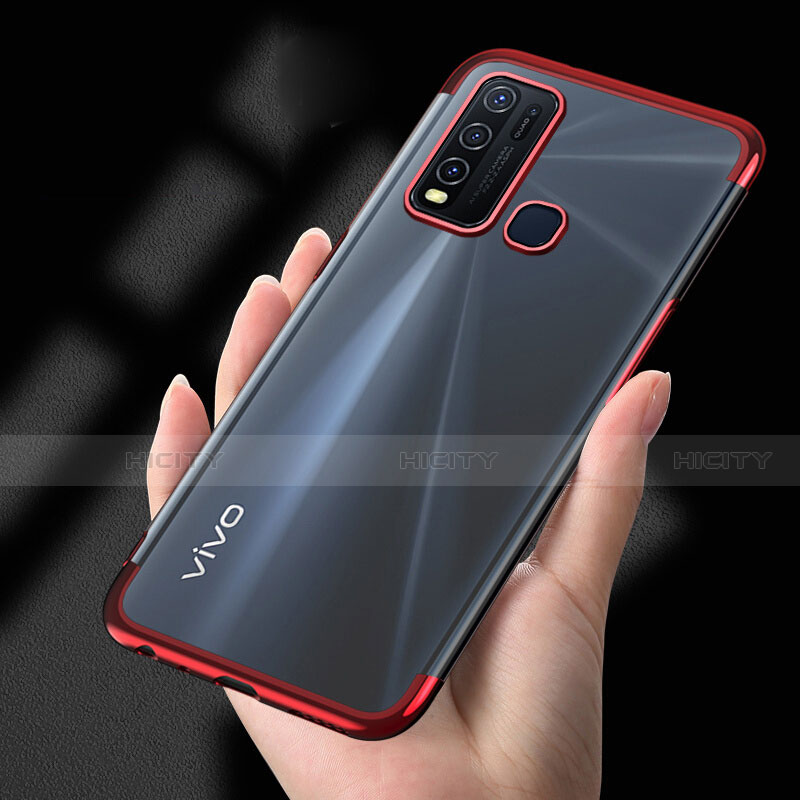 Coque Ultra Fine TPU Souple Housse Etui Transparente S01 pour Vivo Y50 Plus